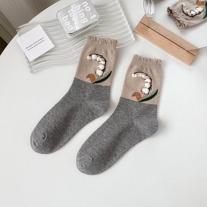 Women's Botanical Quartet Socks - LOOUZ
