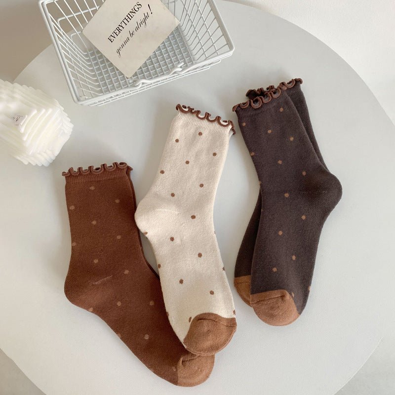 Women's Comfort Dot Warm Sock - LOOUZ