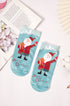 Women's Festive Holiday Cheer Christmas-Themed Ankle Socks - LOOUZ