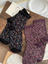 Women's Floral Print Socks - LOOUZ