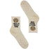Women's Happy Day Socks-Beige