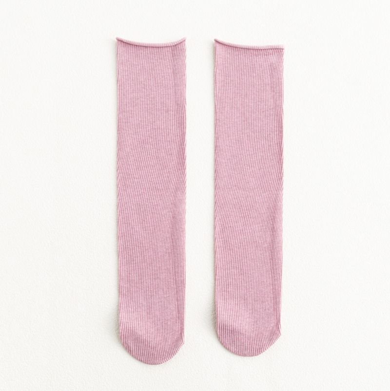 Women's Morandi Striped Pile Socks - LOOUZ