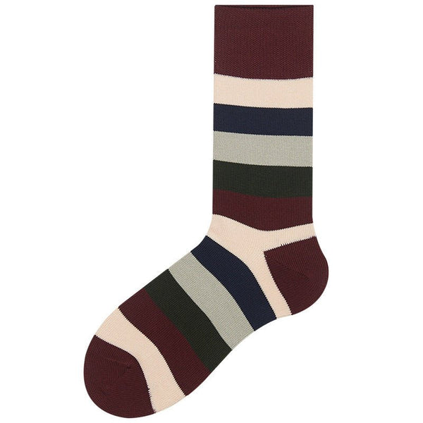 Women's Premium Caramel Striped Socks - LOOUZ