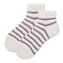 Women's Rainbow Burst Stripe Quarter Socks - LOOUZ