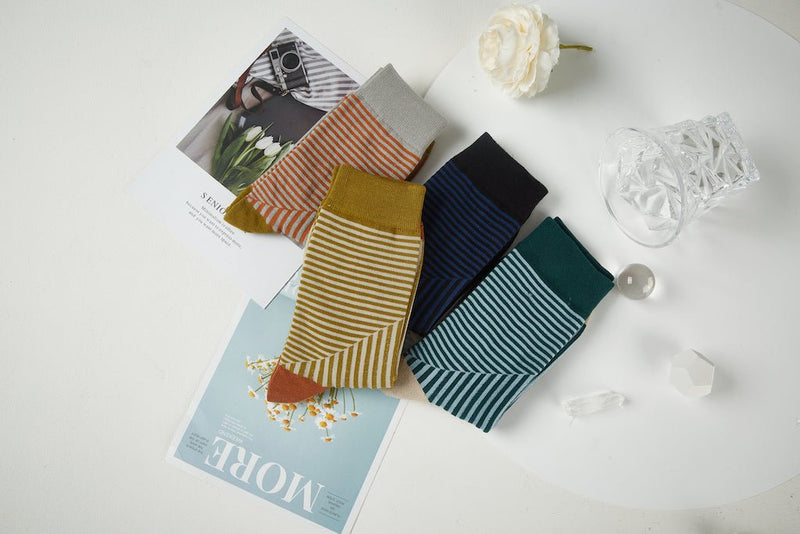 Women's Stripe Collection Socks - LOOUZ