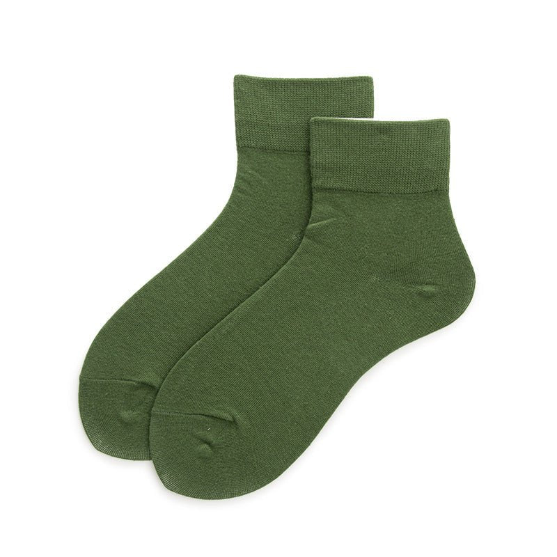 Women's Three Pairs Green - Quarter - LOOUZ
