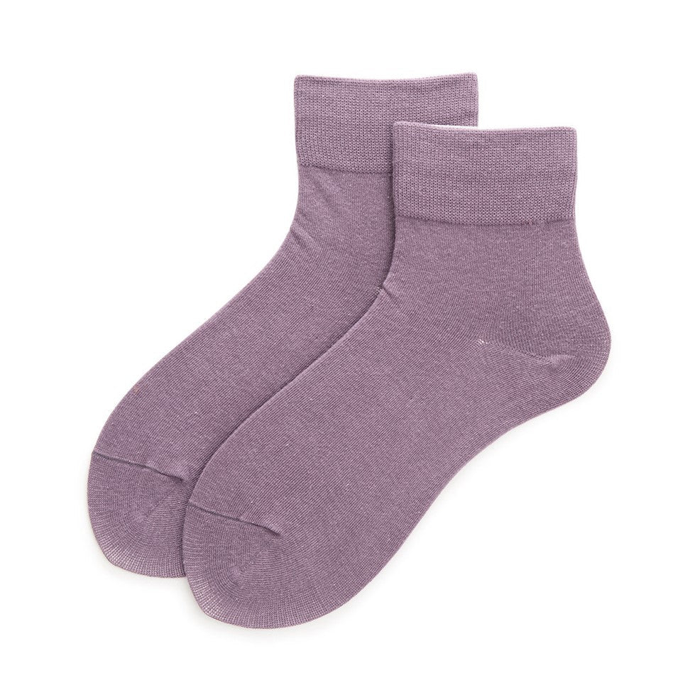 Women's Three Pairs Purple - Quarter - LOOUZ