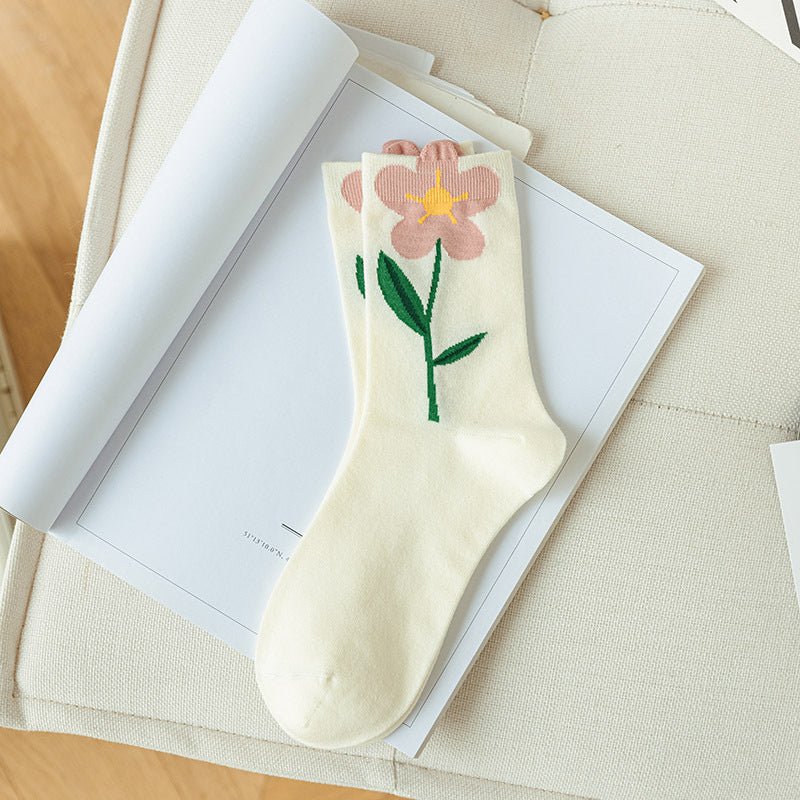 Women's Tulip Socks - Crew - LOOUZ