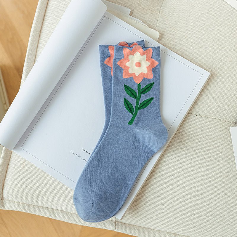 Women's Tulip Socks - Crew - LOOUZ