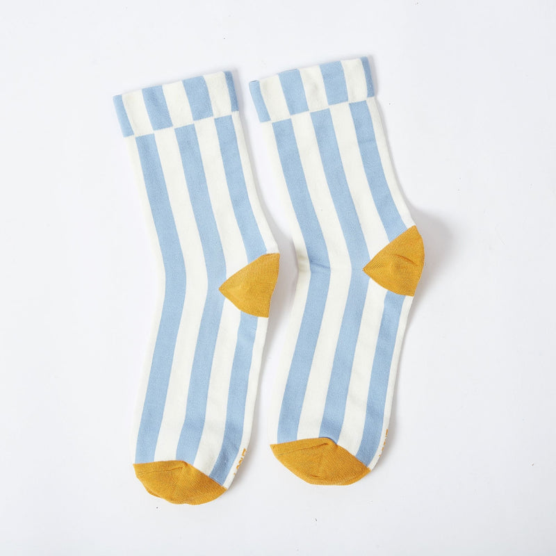 Women's Vertical Verve Striped Socks - LOOUZ